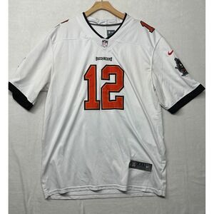 Nike Tom Brady Tampa Bay Buccaneers NFL Football Jersey White XXL